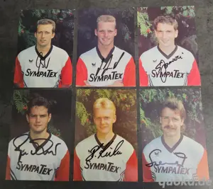 32teiliges Autogrammkarten Set SG WATTENSCHEID 09  original signiert (1990er) Bild 3