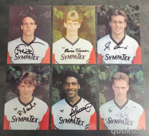 32teiliges Autogrammkarten Set SG WATTENSCHEID 09  original signiert (1990er) Bild 2