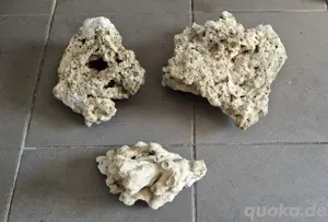 Meerwasser Aquarium Steine Riffgestein