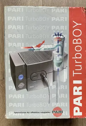 Pari TurboBOY Inhalator Inhaliergerät Schnupfen Allergie Atemhilfe