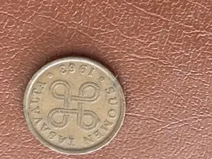 Münze Münzen Umlaufmünze Finnland 5 Penniä 1983