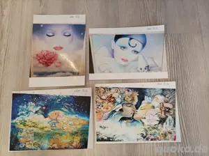 4 verschieden große Puzzle noch original verpackt nur zusammen 