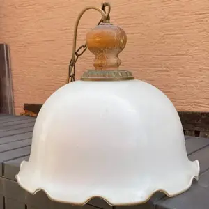 Deckenleuchte aus Glas