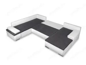 Wohnladschaft Couch u Form xxl 