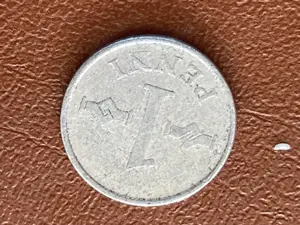 Münze Münzen Umlaufmünze Finnland 1 Penni 1972