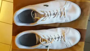 LACOSTE Sneaker weiß Gr. 46,5 Fehlkauf neuwertig gebraucht Bild 2