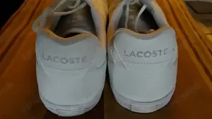 LACOSTE Sneaker weiß Gr. 46,5 Fehlkauf neuwertig gebraucht Bild 5