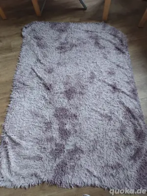 Langfloor Teppich in batik-rosa!