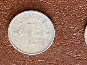 Münze Münzen Umlaufmünze Finnland 1 Penni 1977