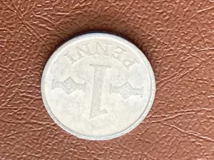 Münze Münzen Umlaufmünze Finnland 1 Penni 1971