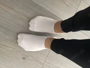 Socken weisse Socken Größe 37