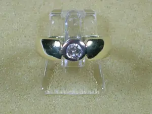 Brillant-Ring Größe 15,3 - 48 585 Gold 0,25 Carat w - si