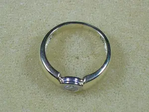 Brillant-Ring Größe 15,3 - 48 585 Gold 0,25 Carat w - si Bild 7