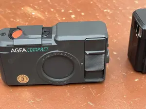 Agfa Compact Electronics mit Flash   Blitz Bild 2