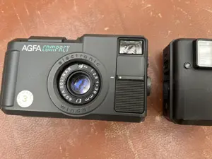 Agfa Compact Electronics mit Flash   Blitz Bild 5