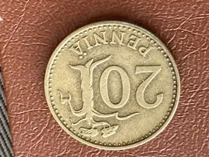 Münze Münzen Umlaufmünze Finnland 20 Penniä 1963