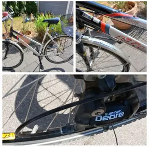 KTM Damenfahrrad 28 Zoll, Shimano-Schaltung, 1 Gang klemmt etwas, inkl. Fahrradkorb+ Fahrradklingel