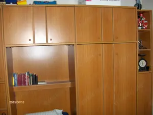 Wandbett klappbar
