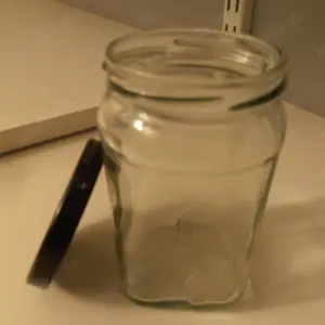 Moderne, coole, stylische Sturzgläser, 230 ml, Marmeladenglas, Einmachglas, Schwarz, Einweckgläser