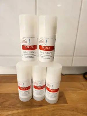 5 x Speick Pure Deo Stick Naturkosmetik OHNE Aluminium VEGAN