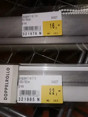 2 Doppelrollo neu 