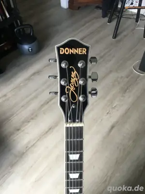 jazz-gitarre DONNER schwarz.