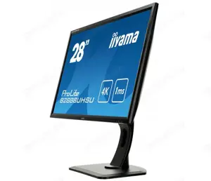 iiyama prolite b2888uhsu 28", 4k, Pivot Bild 3