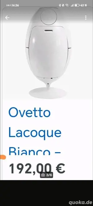 Ovetto Lacoque Luxus Mülleimer