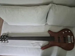 Warwick GPS Corvette 5A Bubinga FL, Fretless E-Bass Bild 4