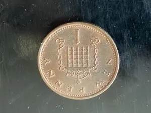 Münze Münzen Umlaufmünze Großbrotannien 1 Penny 1980