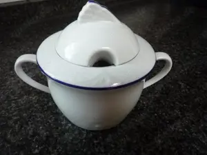 Zuckerdose von Friesland Porzellan