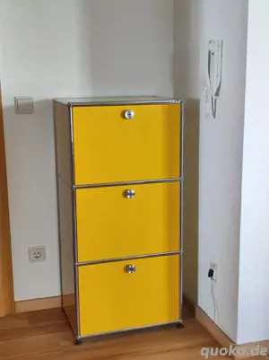 USM Haller Highboard goldgelb