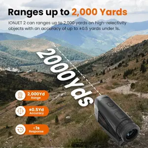 	Laser-Entfernungsmesser 1830 m | Dual Power & Rote Anzeige Bild 4