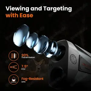 	Laser-Entfernungsmesser 1830 m | Dual Power & Rote Anzeige Bild 2
