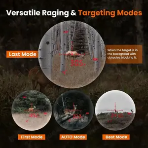 	Laser-Entfernungsmesser 1830 m | Dual Power & Rote Anzeige Bild 3