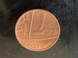 Münze Münzen Umlaufmünze Großbrotannien 1 Penny 1989