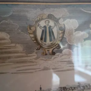 Bild der Stadt München auf Leder gearbeitet Bild 4