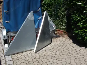 Metall Holz Pelletlager bis 5 t, abgebaut für Umbau NP   4500.- Schätzpreis   2.600.-für nur   1.650 Bild 7