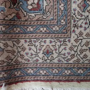 Seidenteppich aus der Türkei Bild 2