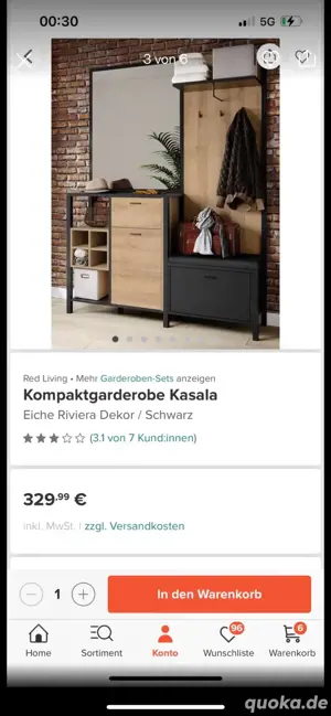 garderobe neu Ovp Bild 5