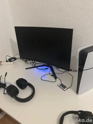 PlayStation 5 Slim Digital + Gaming Monitor 180hz Set