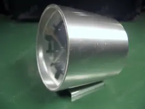 Swiza 8 Tage Wecker vitange 70 ies steel-alu-look Edition sehr sehr rar! Bild 2