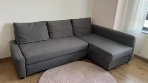 Ecksofa mit Bettkasten und dazugehörendem Sessel - Top Zustand !!