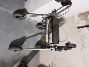 Rollator als Gehhilfe