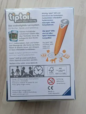 tiptoi Spiel: Süße Tierkinder von A-Z - Wissen&Quizzen - neu und originalverpackt Bild 2