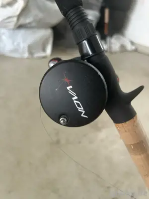 baitcast rolle inklusive rute 