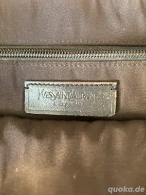 yves saint Laurent Leder Tasche Bild 2