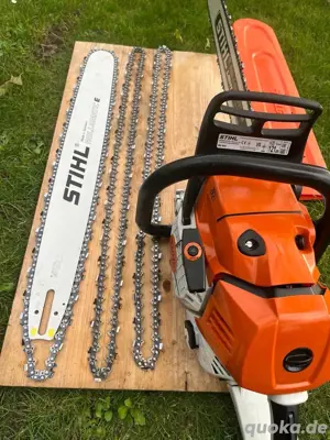 Stihl Motorsäge MS 500i wie neu inkl. STIHL Ersatzschwert + 2 STIHL Ersatzketten