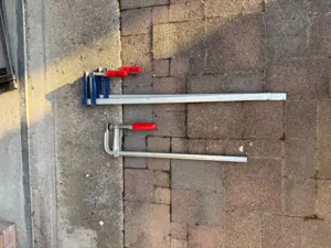 Schraubzwinge Metall Temperguß Lang Bild 2