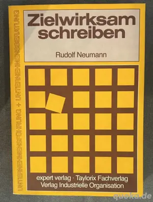 zielwirksam schreiben - rudolf neumann